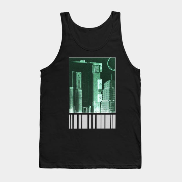 Walkman Building Tank Top by Omise